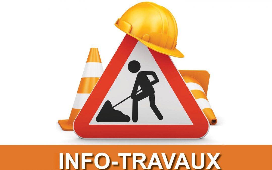 Travaux du 19 au 28 avril 2022